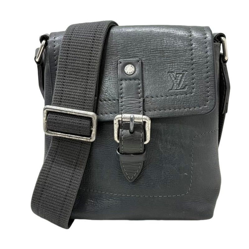 LOUIS VUITTON ルイヴィトン ユタ ユマ M97024 ブラック ユタ レザー  