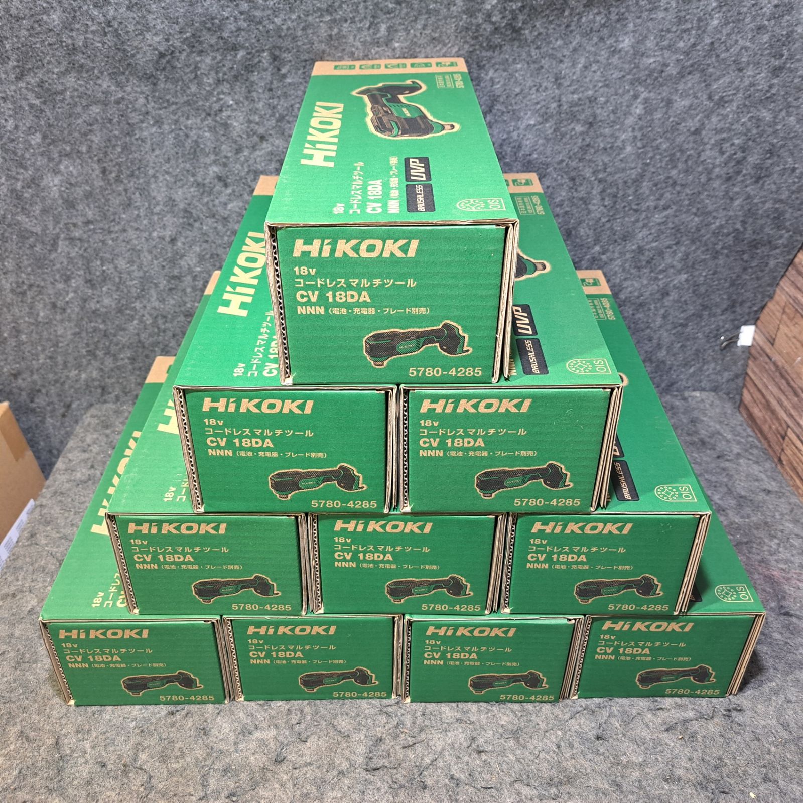 特別 ♥品 HiKOKI ハイコーキ 18V 充電式 マルチツール CV18DA NNN 本体のみ 10個まとめ 桶川店