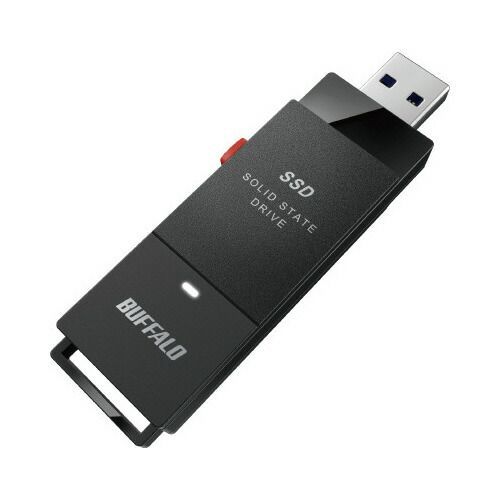 スティック型ＳＳＤ ２ＴＢ ブラックSSD-SCT20U3-BA ＢＵＦＦＡＬＯ