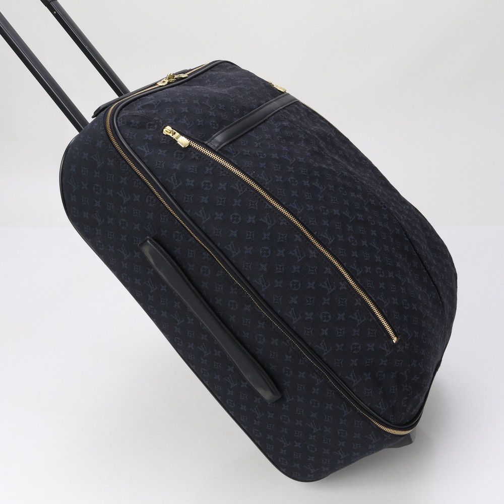 美品 ルイヴィトン モノグラム ミニ アネット TSTブルー M23281 2WAY スーツケース キャリーケース 出張 旅行 メンズ ERM AT4-9【中古】