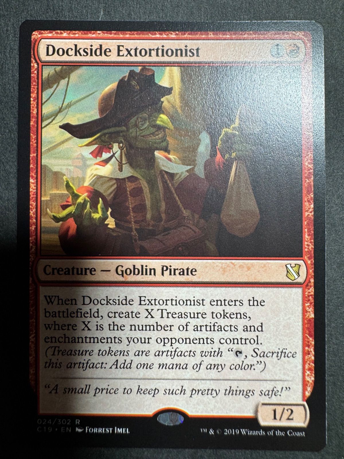 最新のデザイン 波止場の恐喝者 MTG 英語 メルカリ - c19 マジック：ザ・ギャザリング