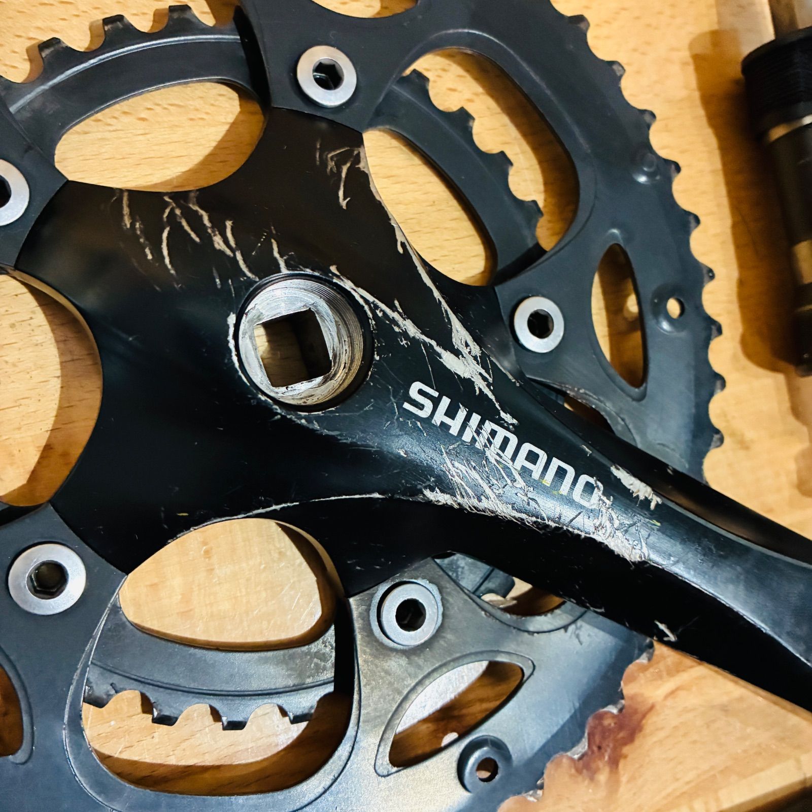 Shimano XTR FC-M952 クランクセット BB付き
