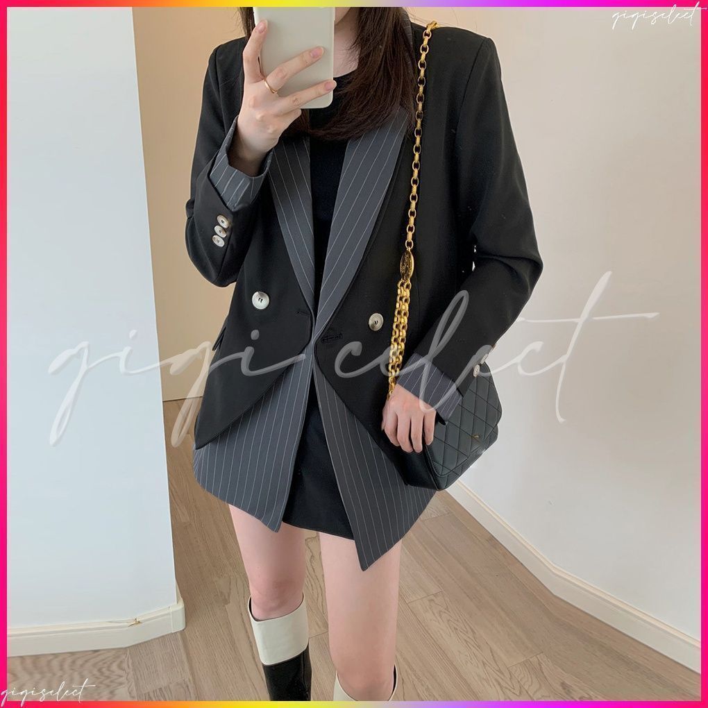 ライトアウター着やせ長袖通勤通学体型カバー