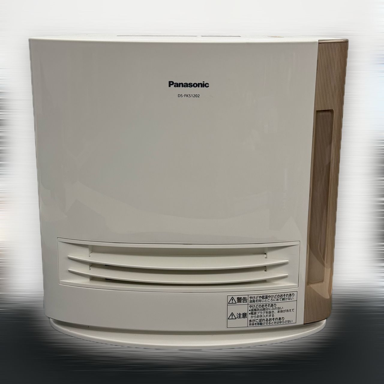 【美品】Panasonic DS-FKS1202 加湿セラミックファンヒーター 動作確認済】Panasonic DS‑FKS1202 加湿セラミックファン