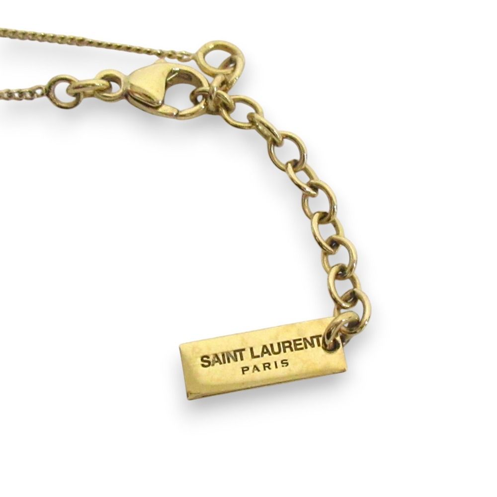 レディース 美品 SAINT LAURENT PARIS サンローランパリ カサンドラ 