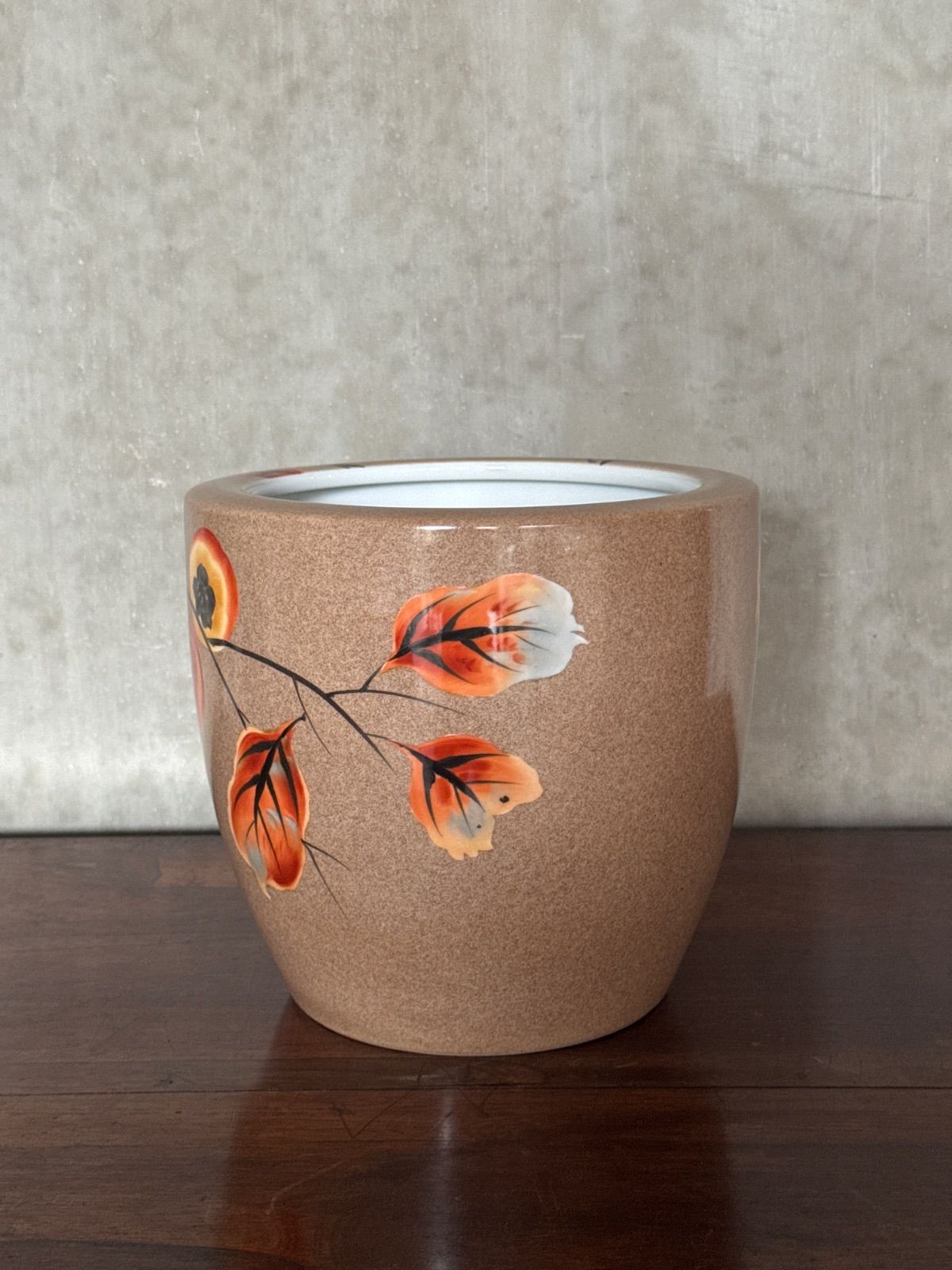 ハンドペイント 柿図