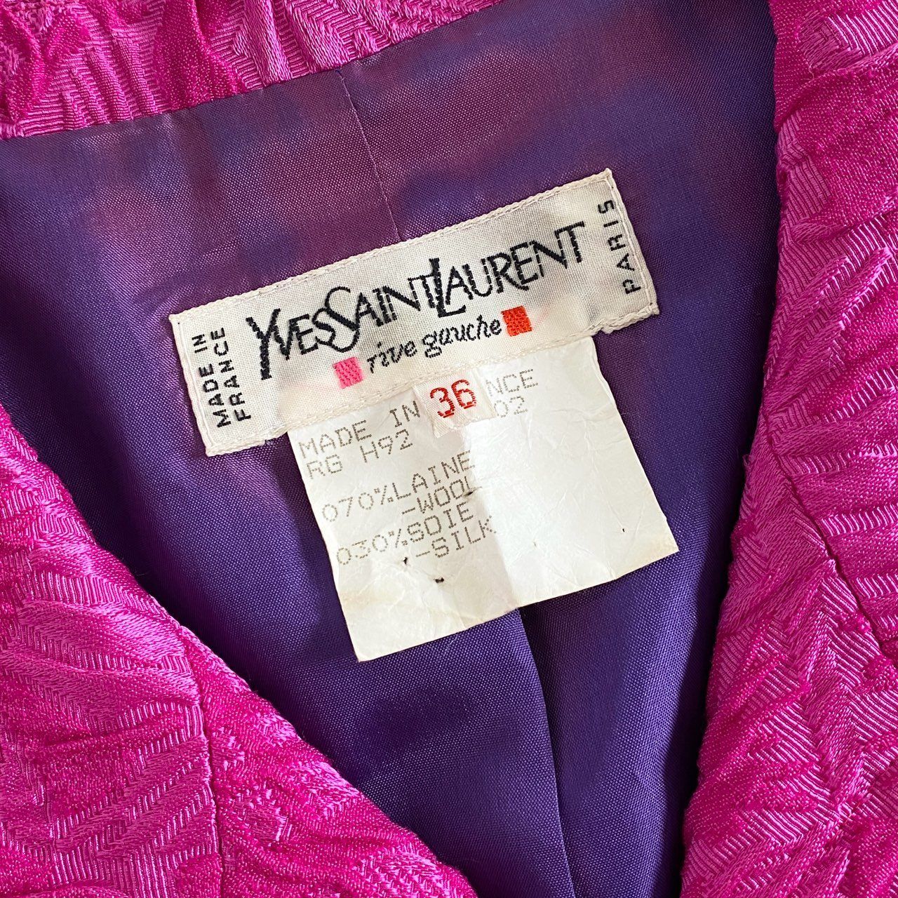 88i27 YVES SAINT LAURENT rive gauche イヴサンローラン リヴゴーシュ 
