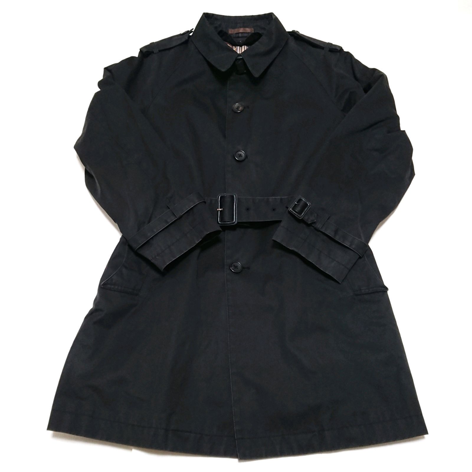 PS Paul Smithトレンチコート ライナー付 PS ポールスミス 裏地 マルチカラー 柄 ライナー ベルト付 トレンチ
