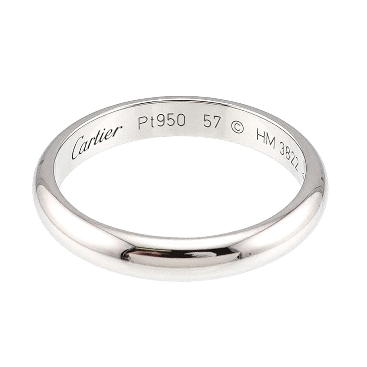 カルティエバンドリング CARTIER カルティエ クラシック ウェディング バンド #47 リング