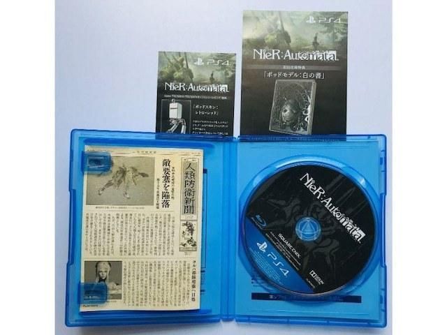 説得力のある PS4 ニーアオートマタ 攻略本セット ガイド 攻略設定資料集 第243次降下作戦指令書 美術記録集 廃墟都市調査報告書 NieR Automata タイムセール