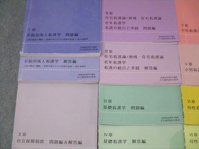さわ研究所 看護国家試験 過去問完全攻略集 I～VII章 小児/基礎