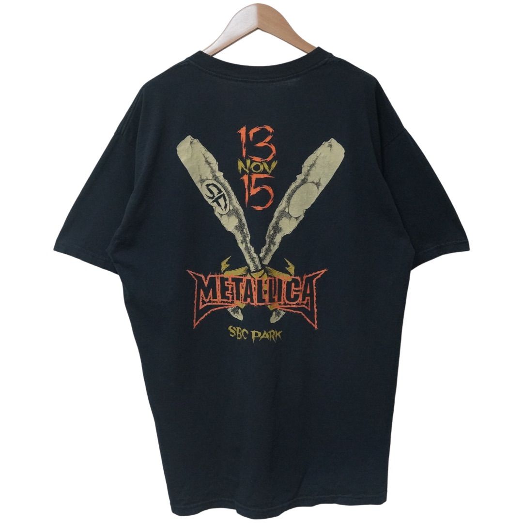 メタリカ Tシャツ 2005コピーライト LLICA パスヘッド 黒 L メタリカ Tシャツ 2005コピーライト LLICA パスヘッド 黒 L 古着