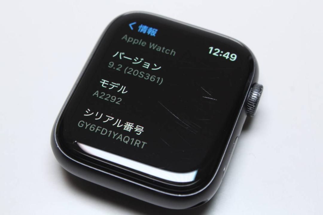 Apple Watch Nike Series 6/GPS/44mm/A2292〈MG173J/A〉⑥ - 中古