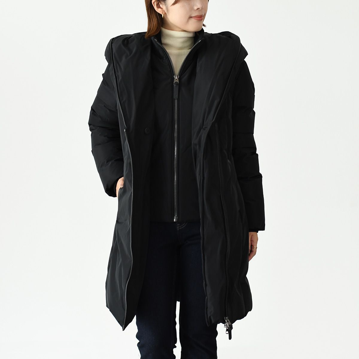 【国内即発】MACKAGE ダウンジャケット フード付き KAY-NFR マッカージュ MACKAGE MACKAGE ダウンコート KAY－NFR ダウン
