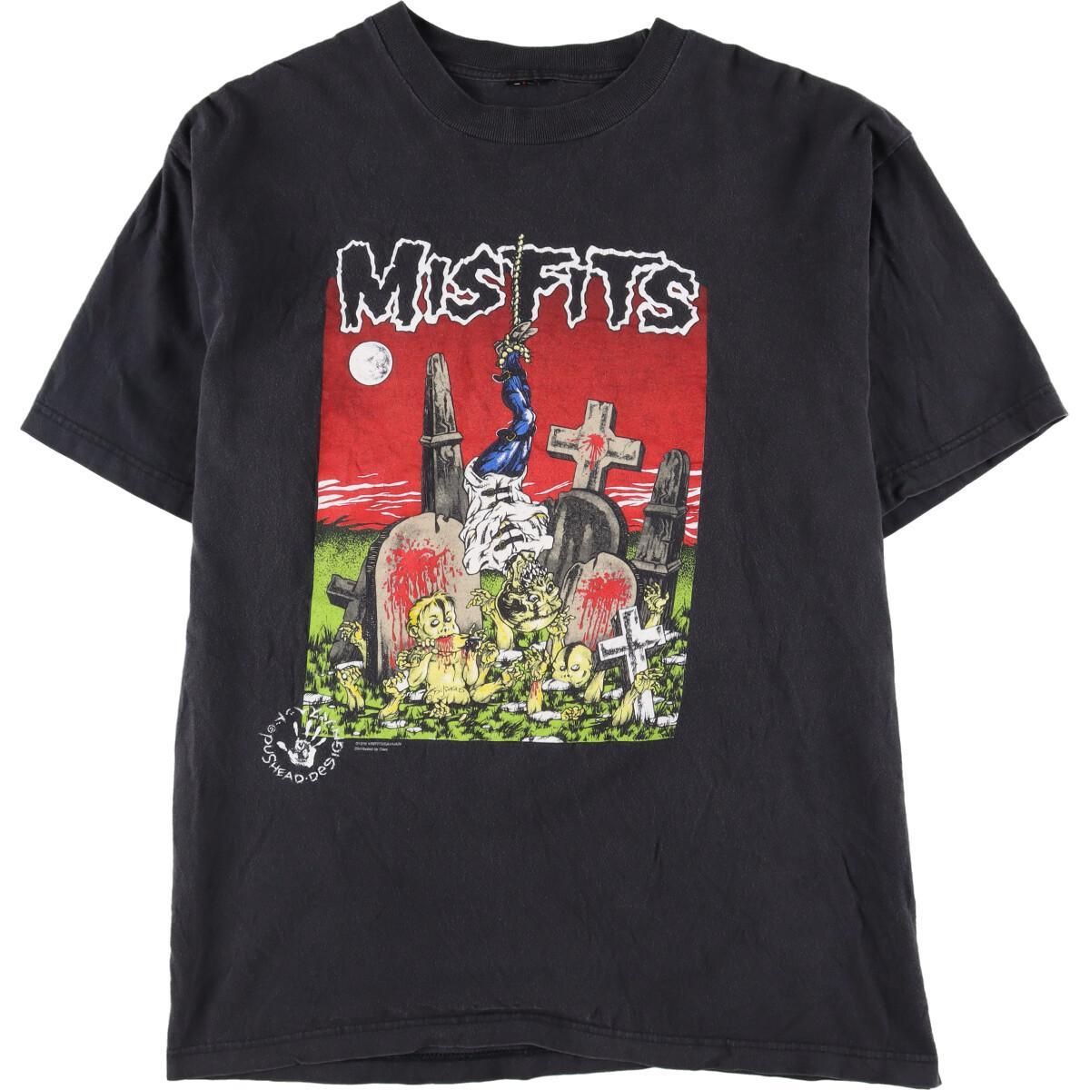THE MISFITS】90s ザミスフィッツ バンドTシャツ ヴィンテージ-eastgate.mk