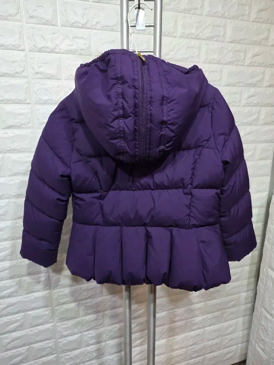 ポロ ラルフローレン ガールズ ダウン S 7 紫