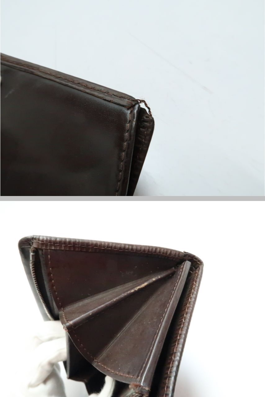 LOUIS VUITTON ルイヴィトン エピ ポルトモネビエ・トレゾール 2つ折り財布 マンダリンオレンジ M6350H ★ 美品 ルイヴィトン エピ ポルトモネビエ トレゾール 二つ折り ブラック