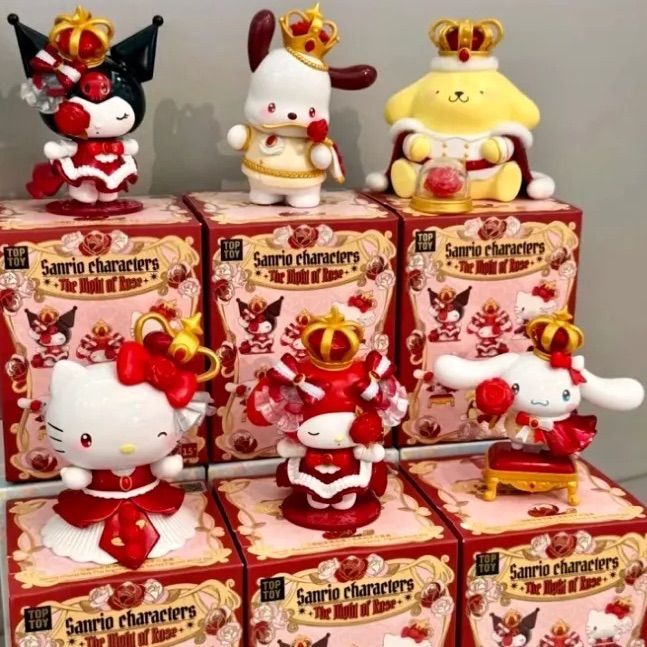 SANRIO　サンリオ　海外限定　正規品　ローズナイト　ポチャッコ　フィギュア 海外限定 6種セットBOX トップトイ サンリオ フィギュア ローズ
