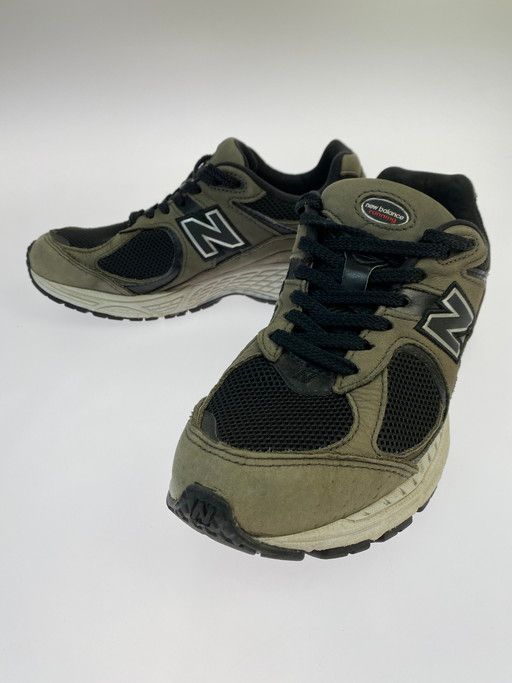 NEW BALANCE ニューバランス BLACK ML2002RB スニーカー 靴 サイズ US 7.5 25.5cm オリーブ|ブラック メンズ 163-250417-jt-19-min