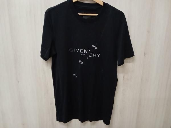GIVENCHY ジバンシィ 半袖Tシャツ/トロンプルイユスリムフ セール ブラック