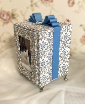 受注制作 骨壺カバー型ペット用仏壇