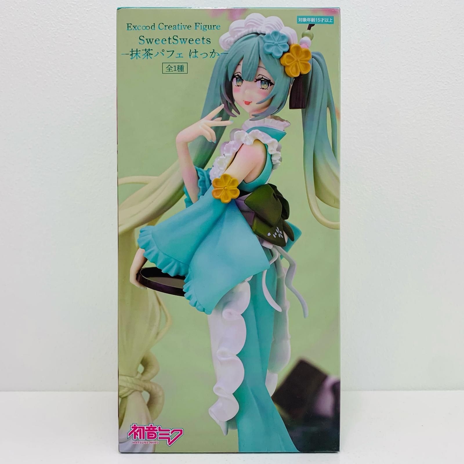 中古 フィギュア 初音ミク - 抹茶パフェはっか - Exc