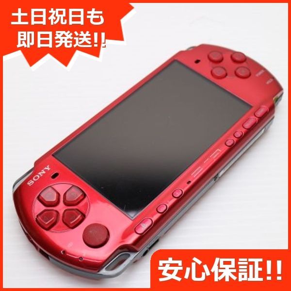 PSP-3000 ラディアント レッド game SONY PlayStation Portable 本体 土日祝発送OK 01000