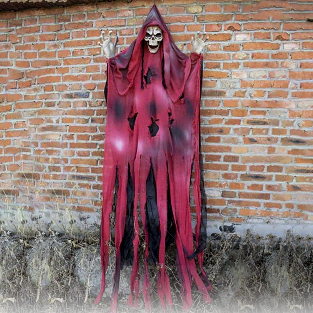 ハロウィン 人形 死神 ドール ーVer2ー 置物 死に神 約190cm グリムリーパー ホラー リアル 本格的 誕生日 飾り付け 室内 仮装 クリスマス用品 怖い 恐怖 骸骨 ガイコツ スケルトン skeleton