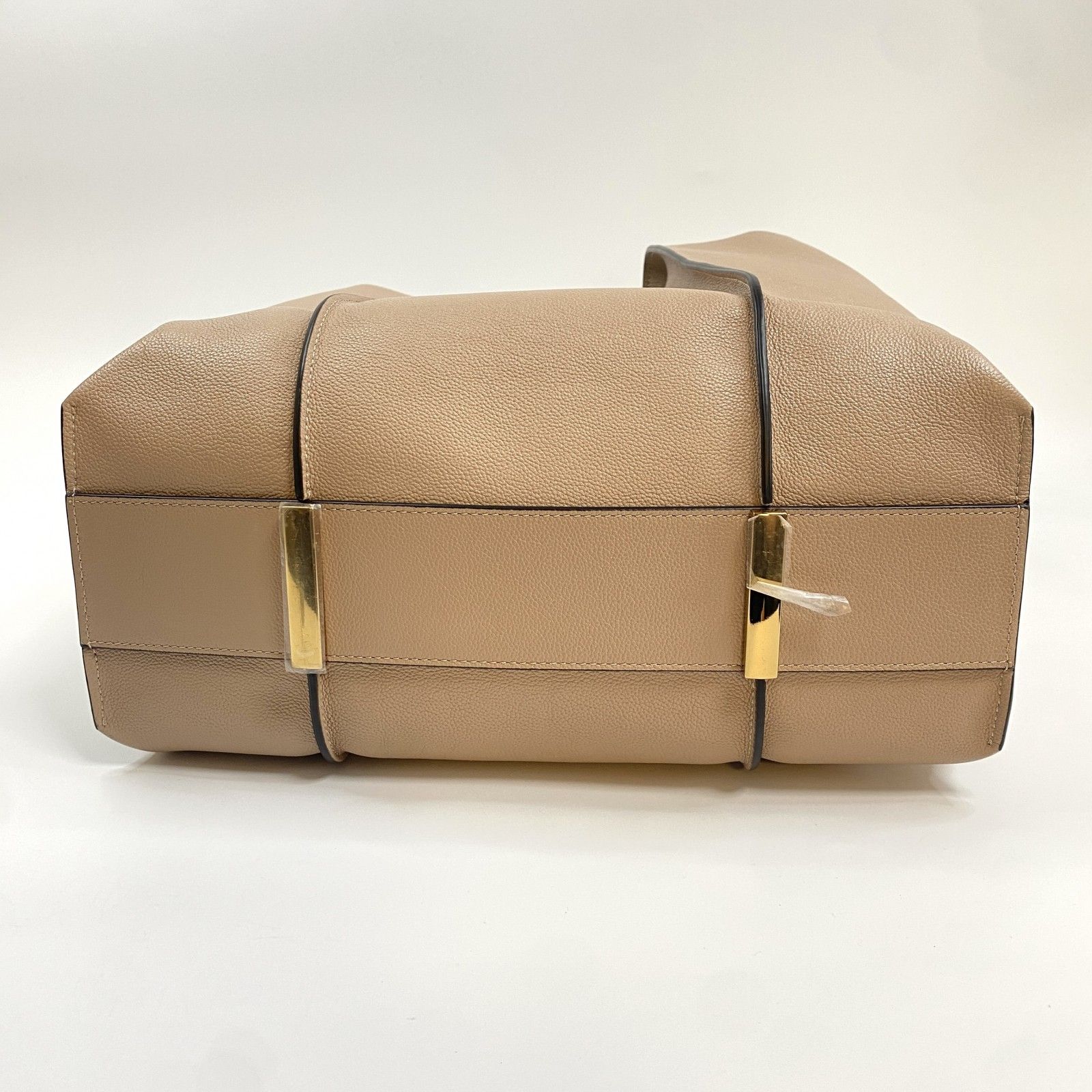 美品✨TODS タイムレス　トートバッグ　グレージュ　ポーチ付き XBWTSBA0300Q8EC404-11.jpg