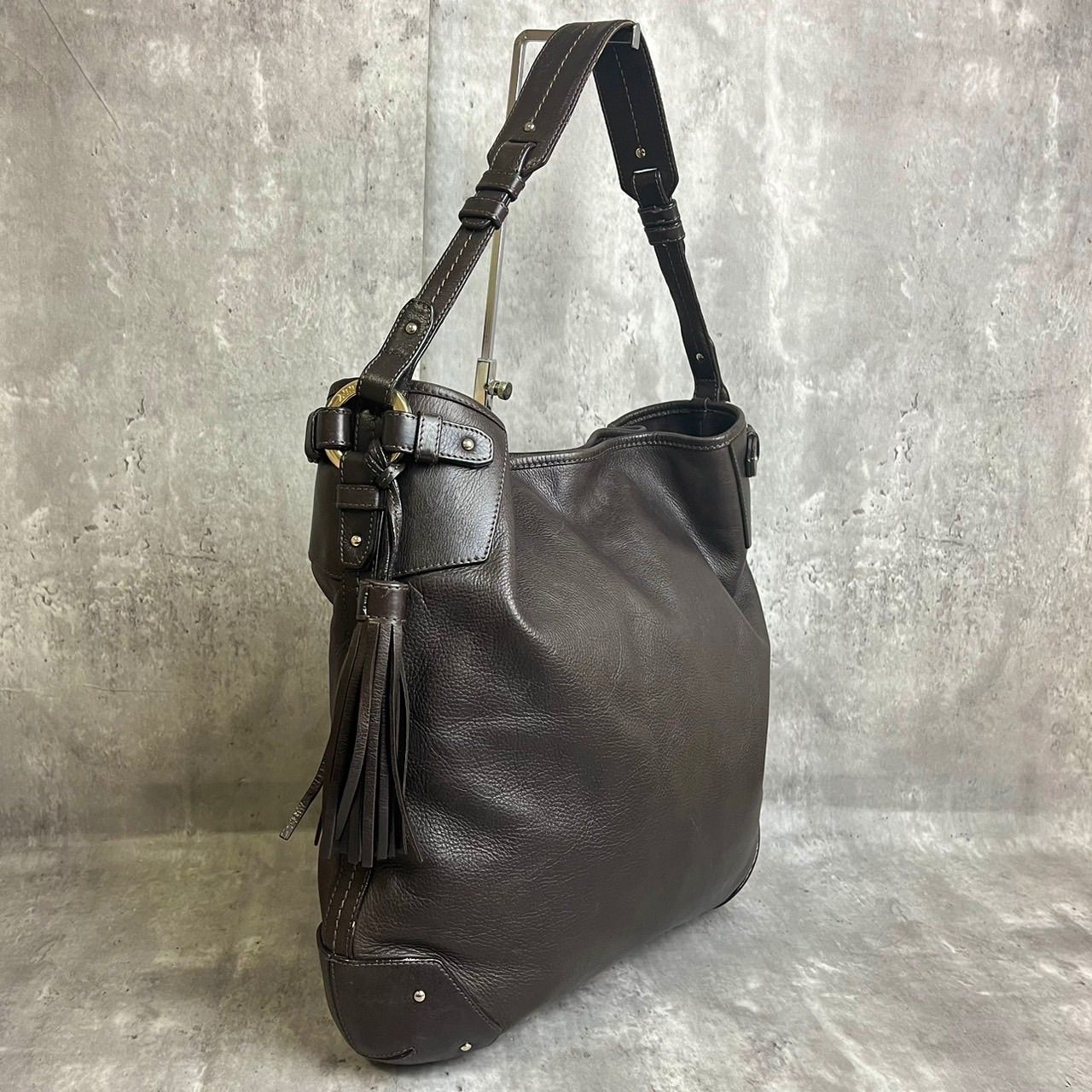 ✨極美品✨ BALLY バリー ワンショルダーバッグ トートバッグ シルバー 