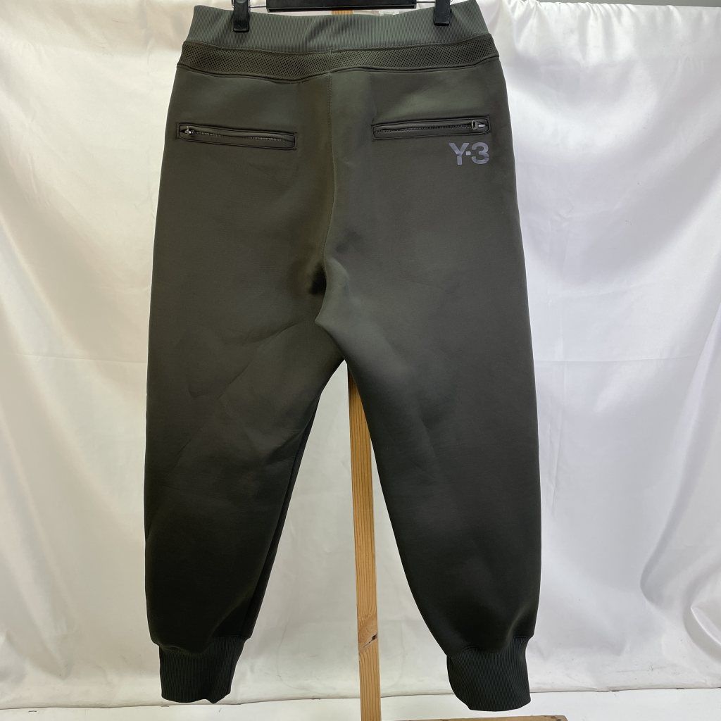 Y-3 ワイスリー カフパンツ 名作 01w-4577 ワイスリー Y-3 THREE STRIPE NEOPRENE CUFF PANT ネオプレン