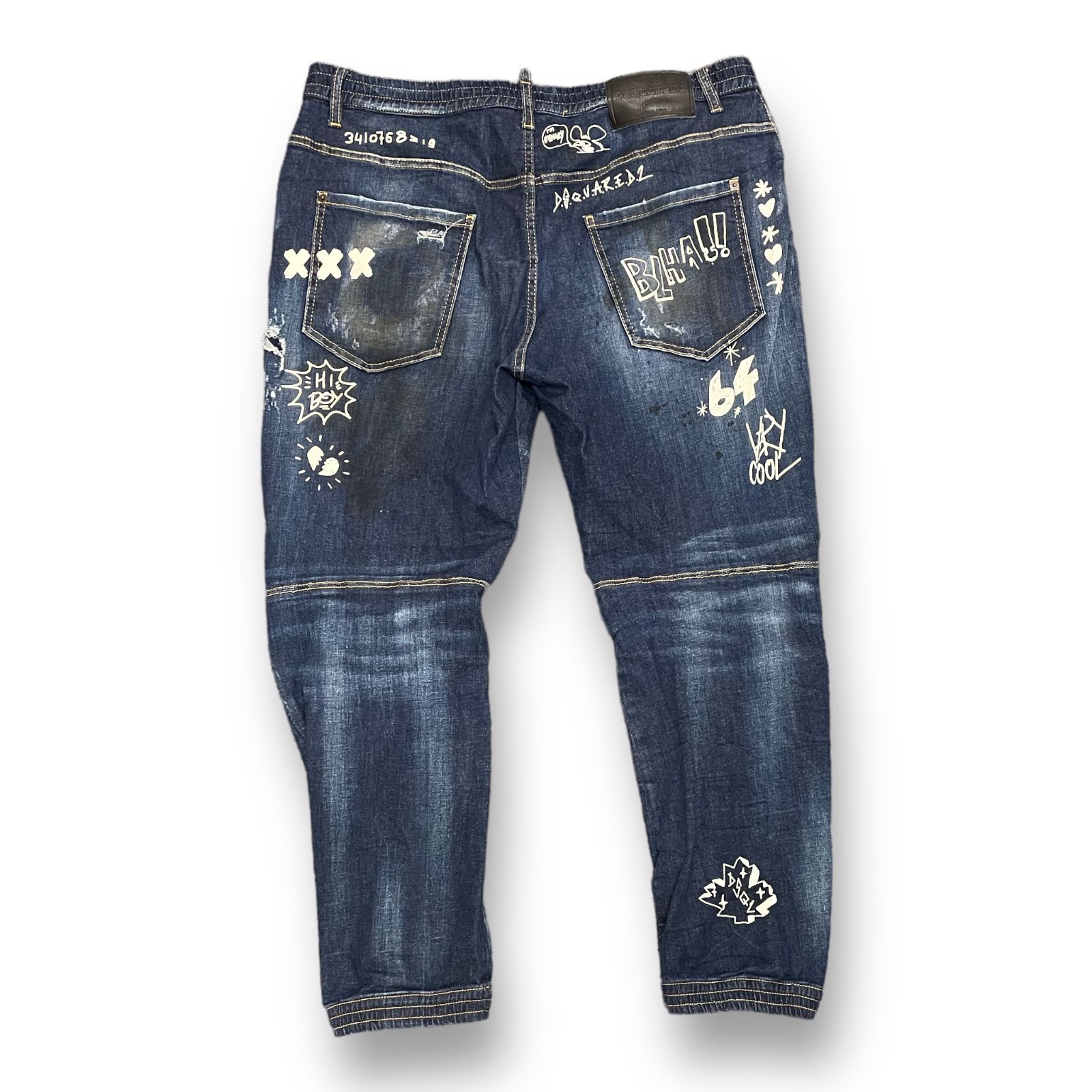 DSQUARED デニムパンツ インディゴ(デニム) 2009224O0078 DSQUARED2（ディースクエアード）の「PANTS 5 POCKETS /SEXY