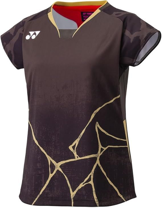 5営業日で発送 YONEX ヨネックス ウィメンズゲームシャツ フィットシャツ 20962 色 ブラウン サイズ XO