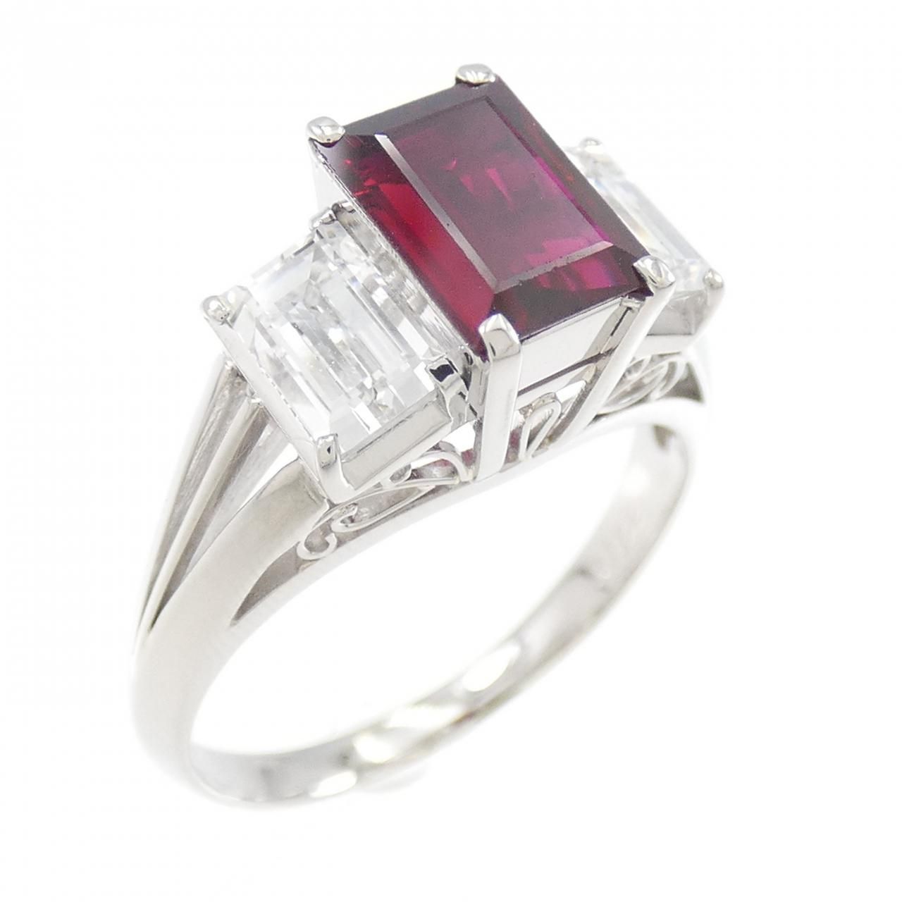 PT 非加熱 ルビー リング 1.02CT タイ産 - メルカリ 