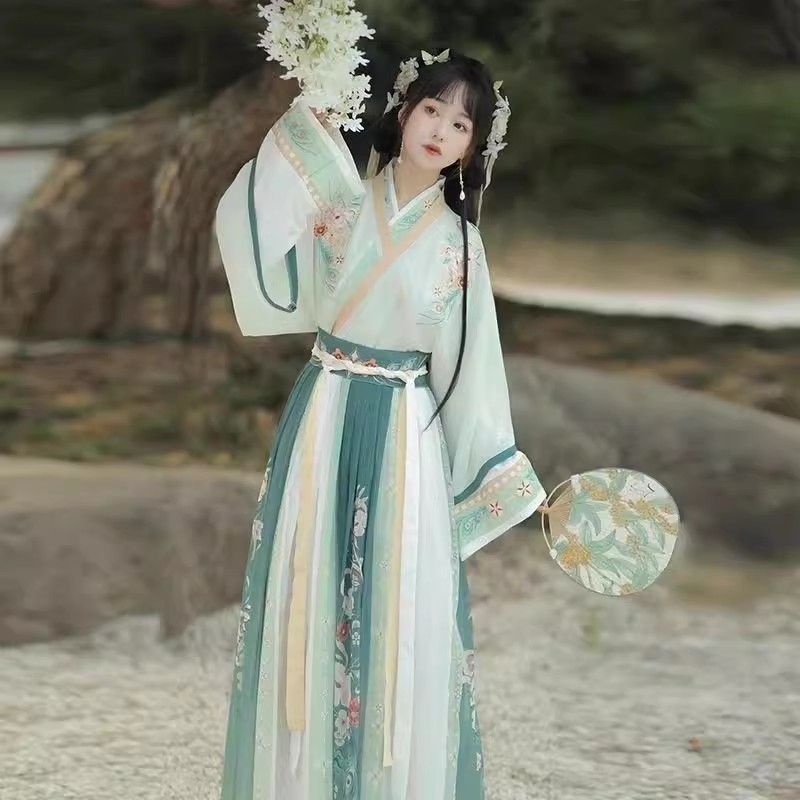 楽天市場】唐装 漢服 中華服 チャイナ服 ストール付き3点セット