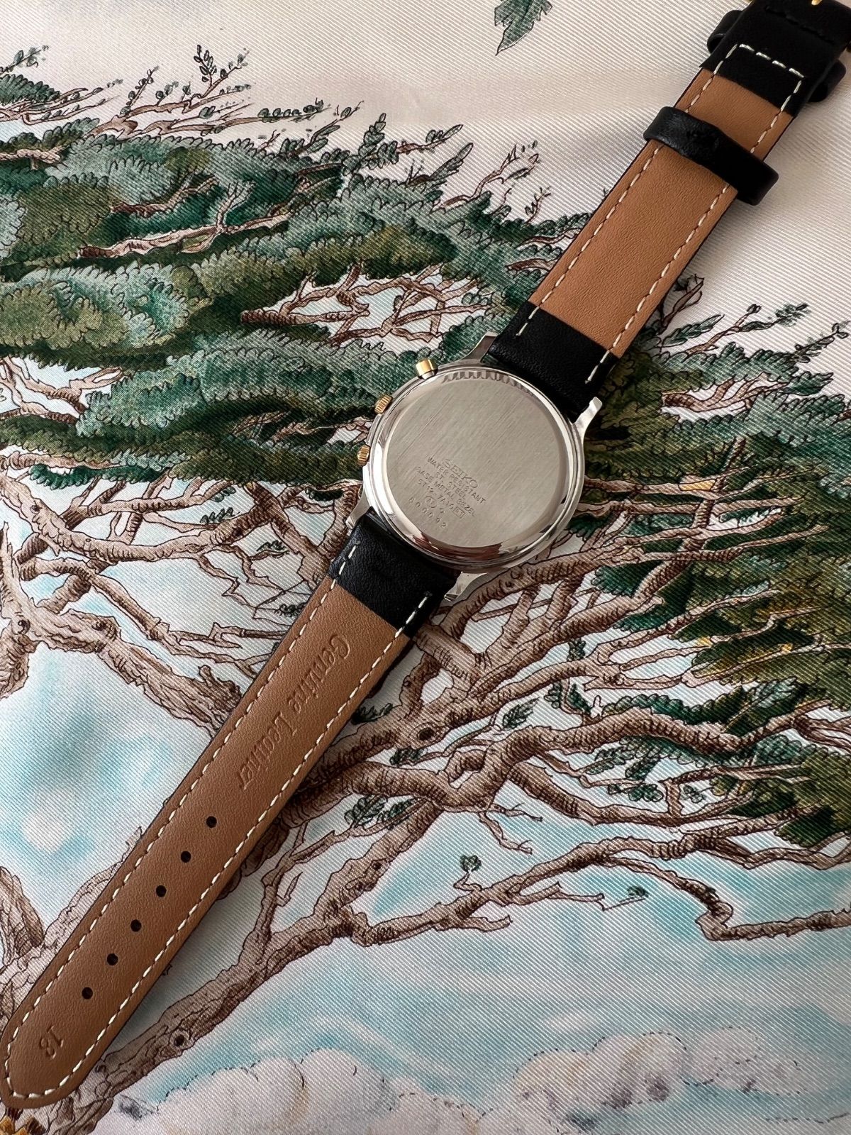  セイコー クロノグラフ クオーツ時計 5 T 12 7 A 10 稼働品 腕時計(クォーツ) 腕時計(アナログ)