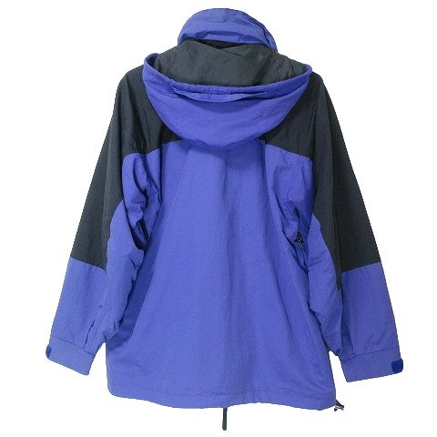 ザノースフェイス THE NORTH FACE NP-2325 ナイロン マウンテンパーカー ジャケット アウトドアウエア 裏メッシュ ポケッタブル  ジップアップ スタンドカラー バイカラー ロゴ刺繡 M 青紫 黒 X - メルカリ