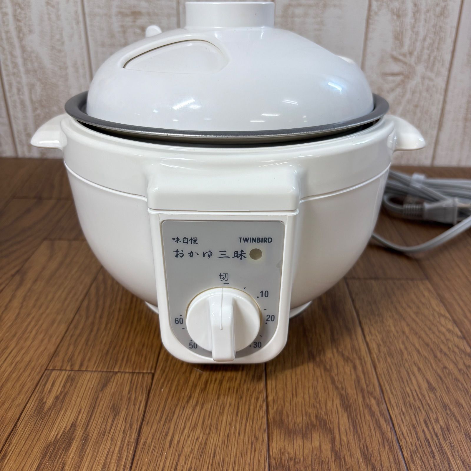 TWINBIRD 電気おかゆ鍋 おかゆ三昧 RM-525W TWINBIRD 電気おかゆ鍋 おかゆ三昧 RM-525W ファッション 通販