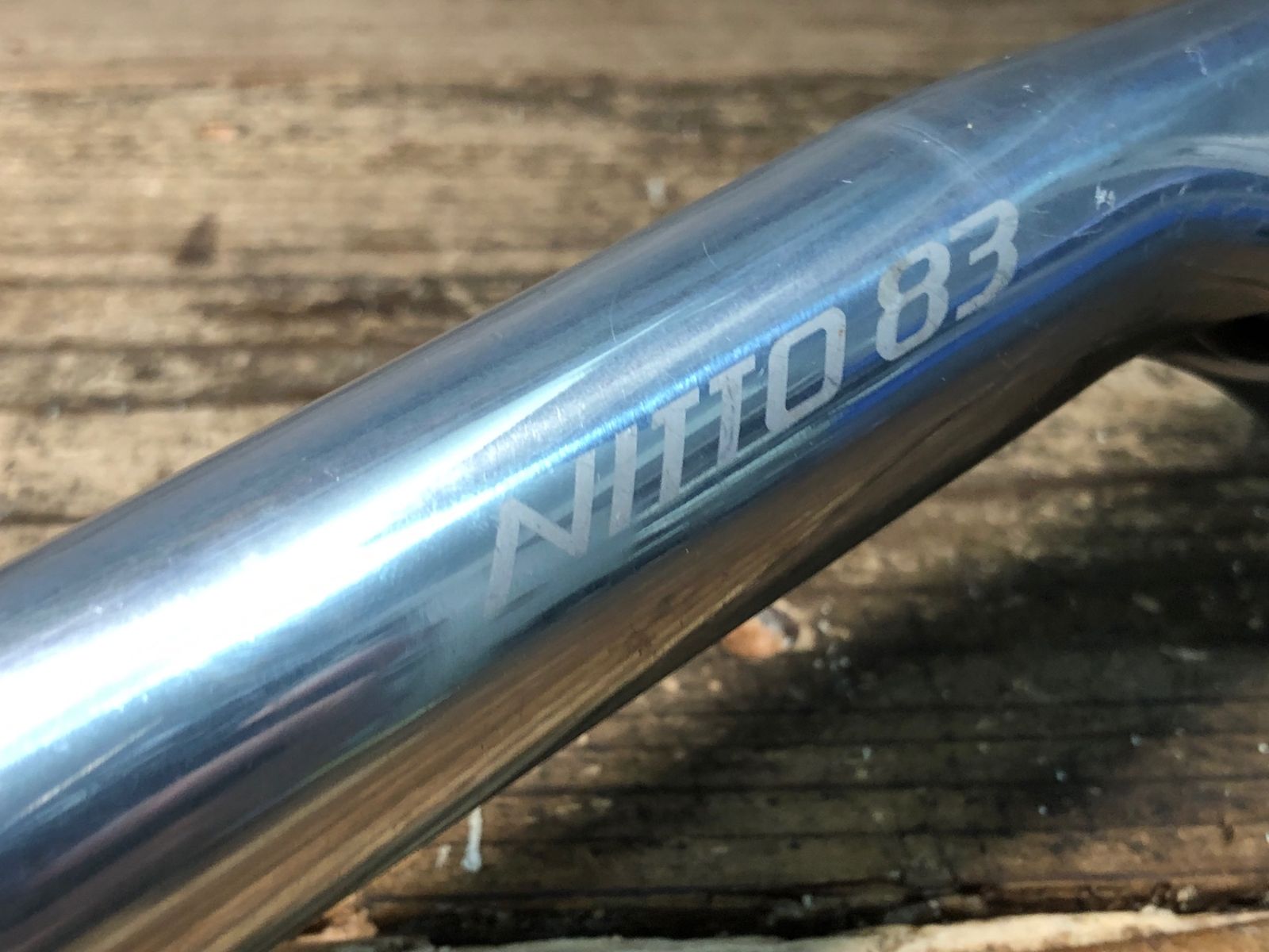 IZ543 日東 NITTO 83 シートポスト シルバー 実測250mm Φ27.2