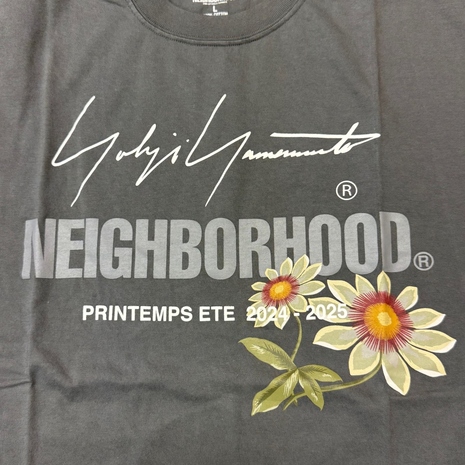 【限定コラボ】Yohji Yamamoto x NEIGHBORHOOD TEE SS-1 Tシャツ 22697426_52804729_600.jpg