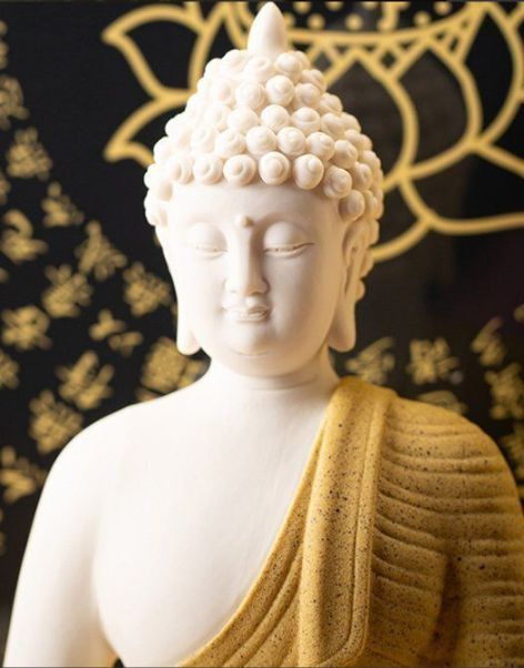 陶磁器釈迦像如来阿弥陀仏泰仏家居中国式装飾応接間玄関に香灯の輪を流します