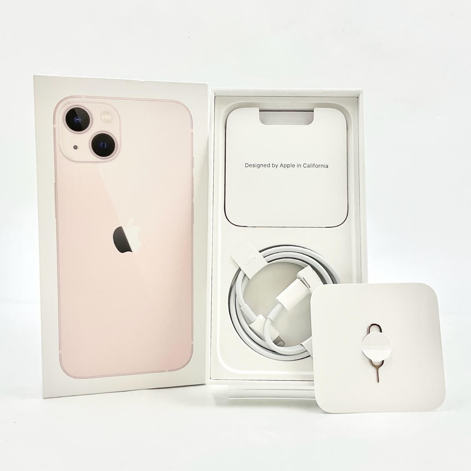 iPhone 13 128GB ピンク docomo SIMフリー 白ロム 動作確認済 79