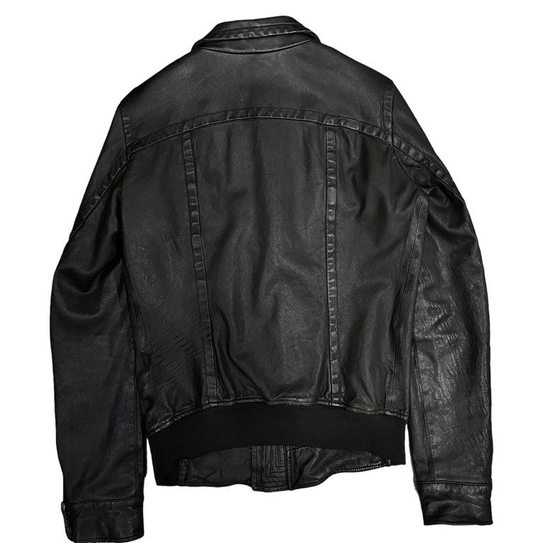 Rick Owens 襟付きラムレザーブルゾン Archive 00s