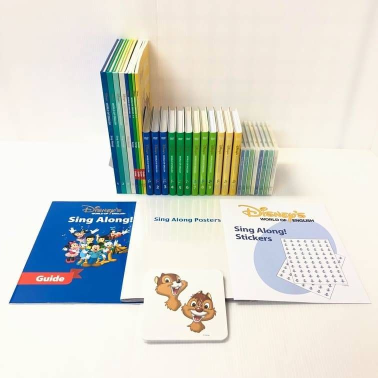 ディズニー英語システム シングアロング DVDセット☆未開封