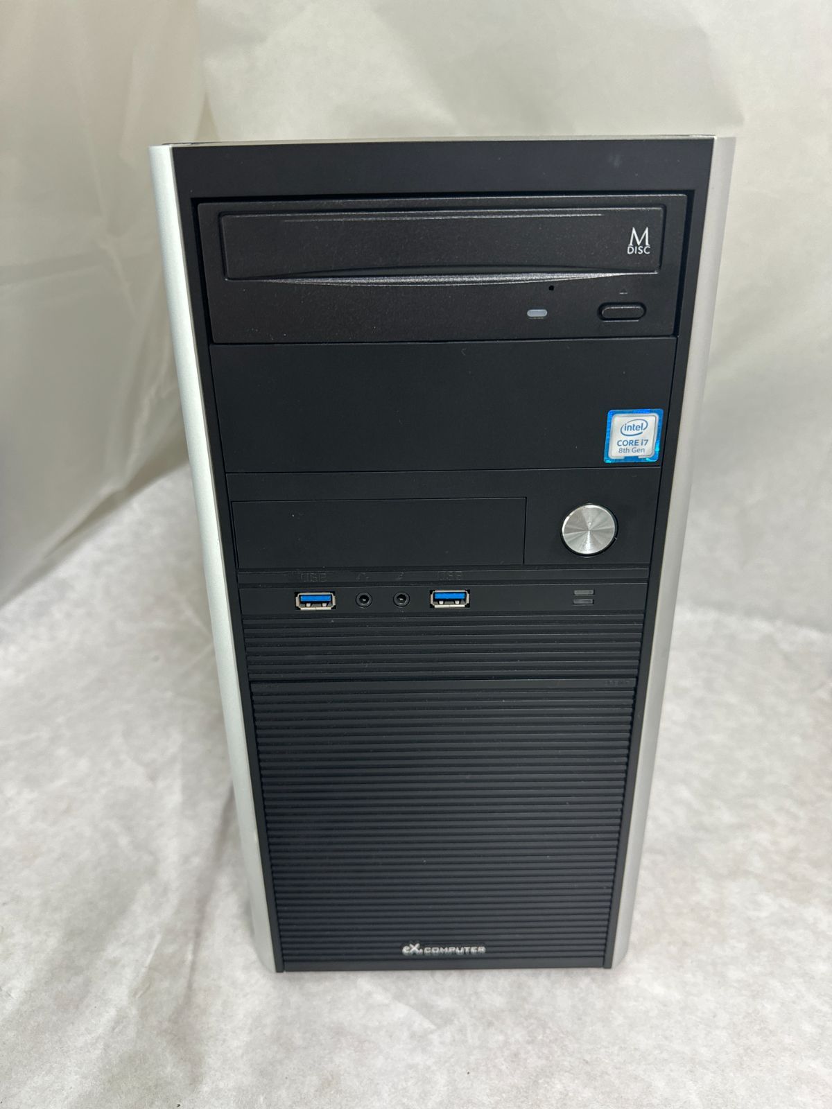 中古ゲーミングPC ex.Computer Core i7-8700 GTX1070 RAM16GB 新品NVMe 