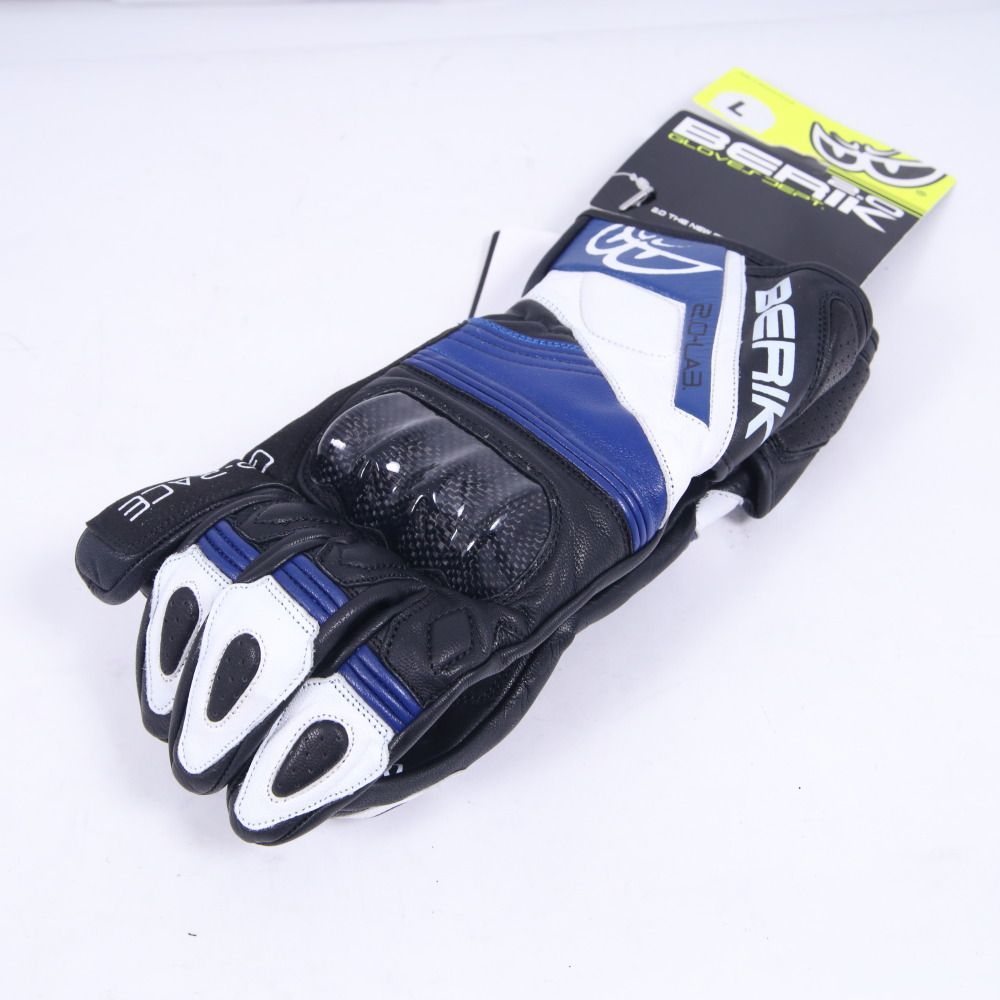返品可◇L◇新品 BERIK 山羊革 ゴートレザー ベリック レーシング 