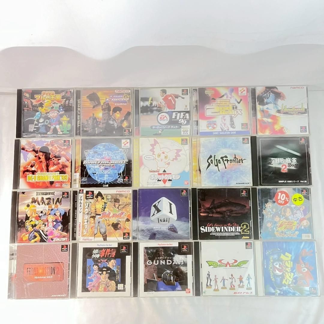 PS1＆PS2ソフト 約170本セット 空箱含む UP786_INFO