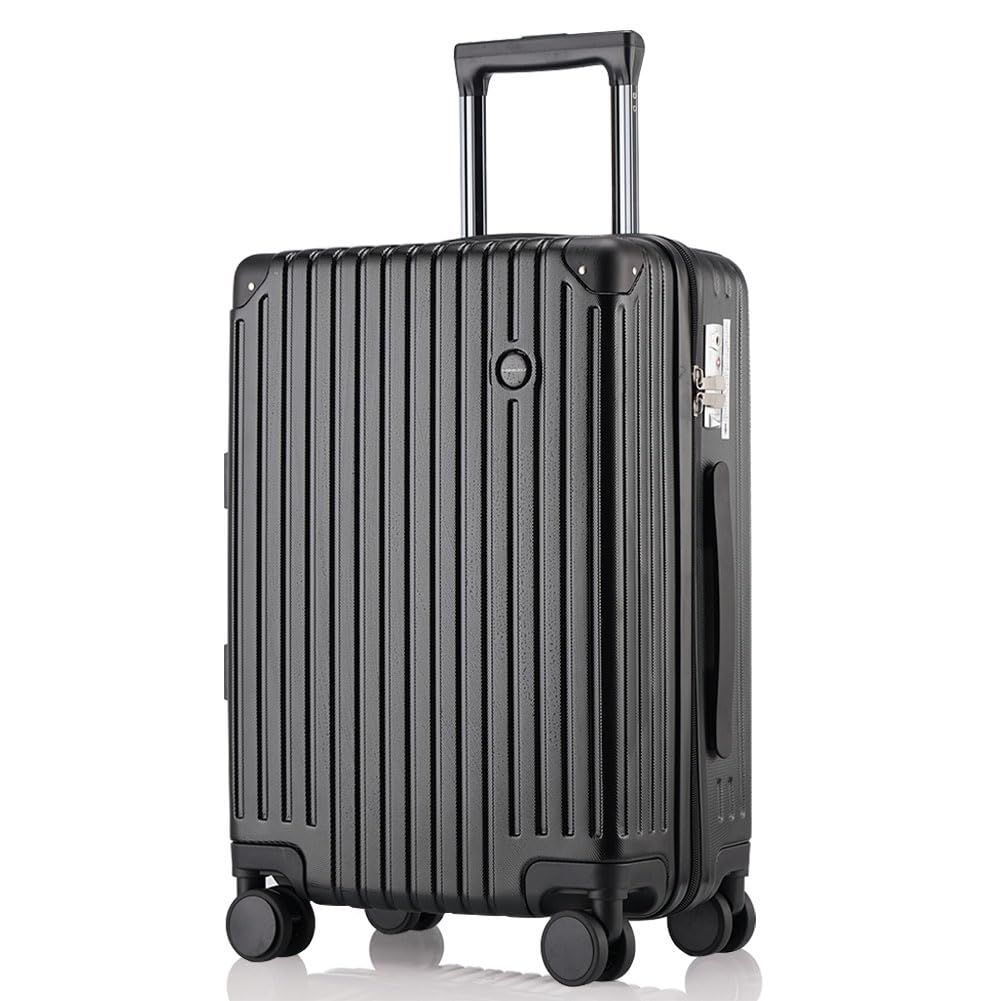 スーツケース キャリーバッグ キャリーケース 軽量 大型 静音 Black S