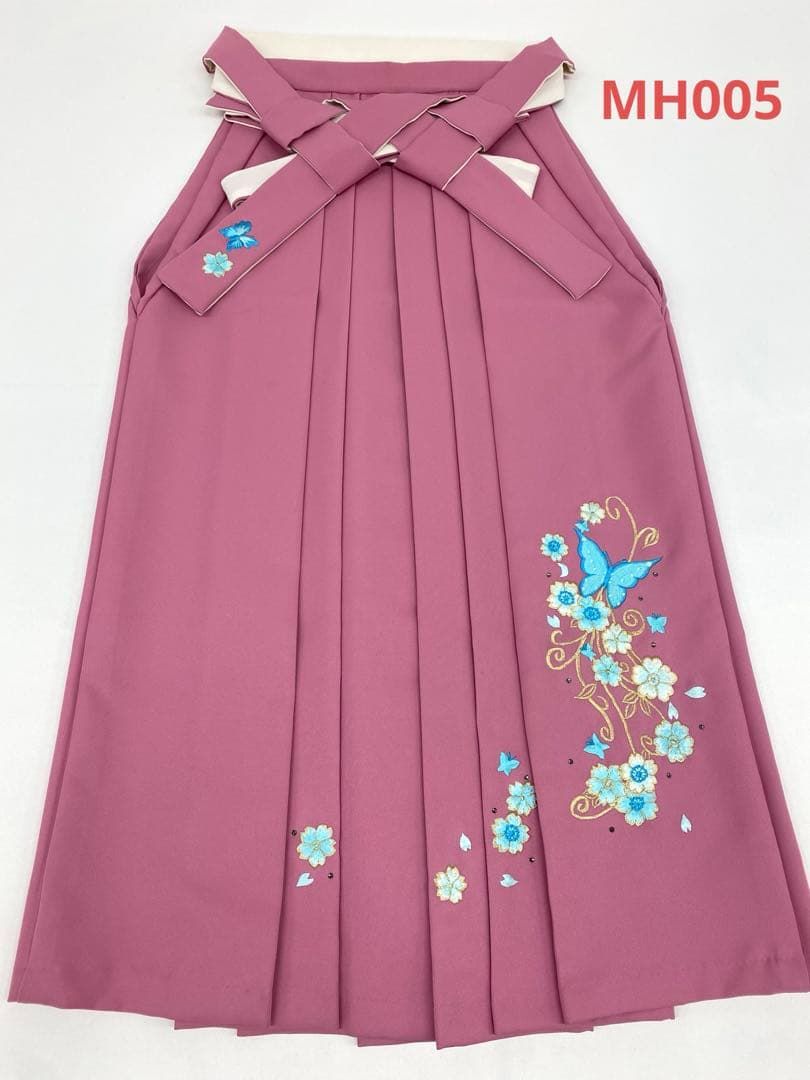 あんどん袴 刺繍 ストーン ポリエステル 紐下91cm