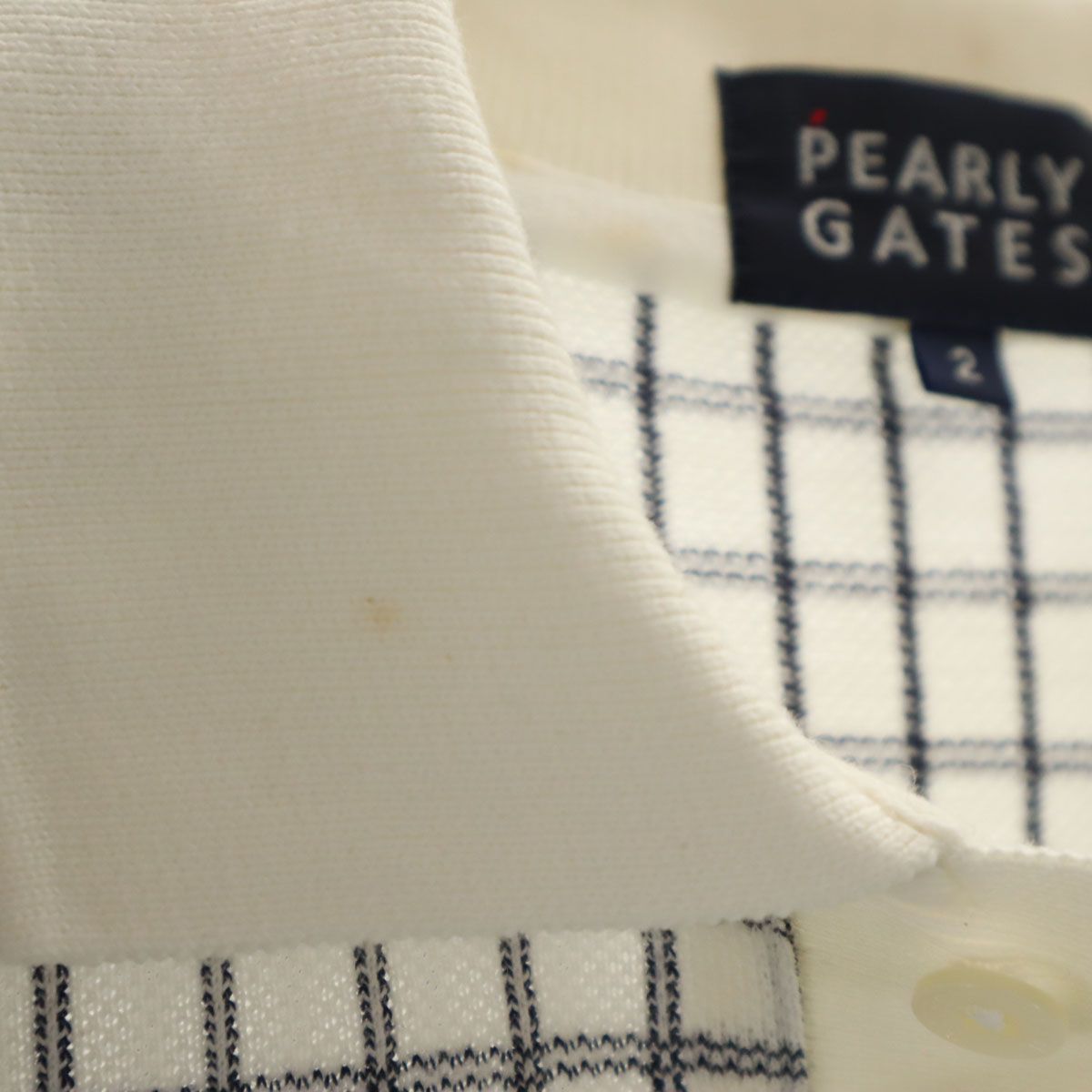 PEARLY GATES - パーリーゲイツ　アフターゴルフ？　メンズ半袖　サイズ：5 PEARLY GATES パーリーゲイツ 日本製 ゴルフ 半袖 ポロシャツ 2